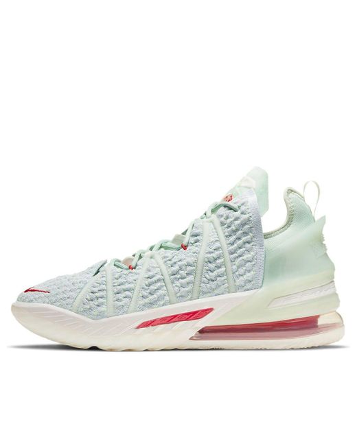 Nike White Lebron 18 Ep 'Empire Jade' for men