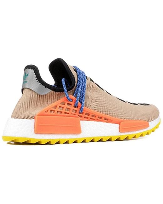 Adidas Blue X Pharrell Nmd Hu Trail 'Pale Nude' for men