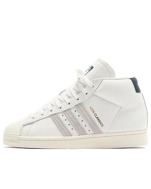 Adidas White X Kith Pro Model 'Classics Program for men