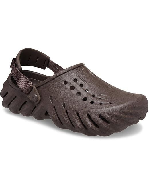 CROCSTM Brown Echo Clog for men