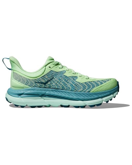 Hoka One One Green Mafate Speed 4 Trail Shoes