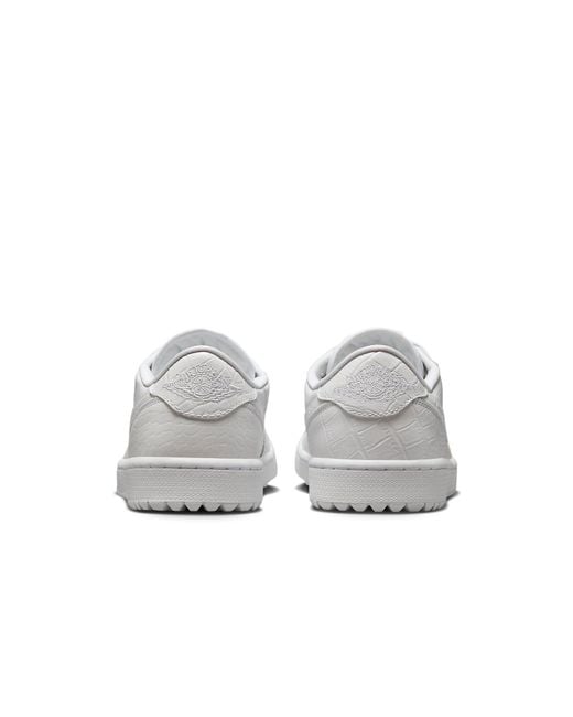 Nike White Air Jordan 1 Low G Golf Shoes Adult Dd9315-110 for men