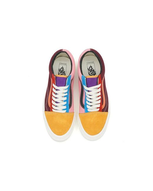 Vans Red Old Skool Lx Og 'Multi-Color' for men