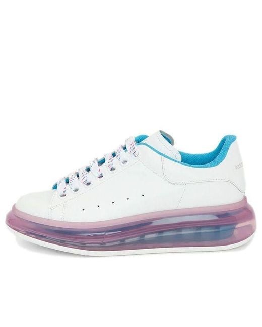 McQueen Blue (Wmns) Oversized Sneaker 'Transparent Sole