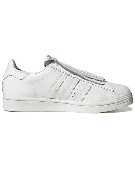 Adidas White (Wmns) Superstar Fringe 'Off'