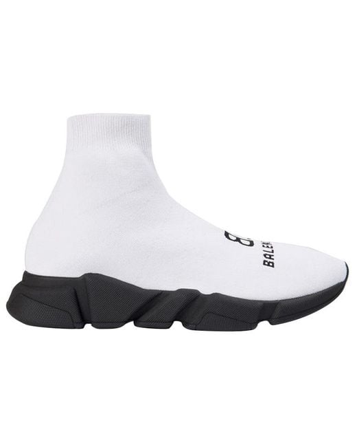 Balenciaga White Recycled Speed Trainer for men