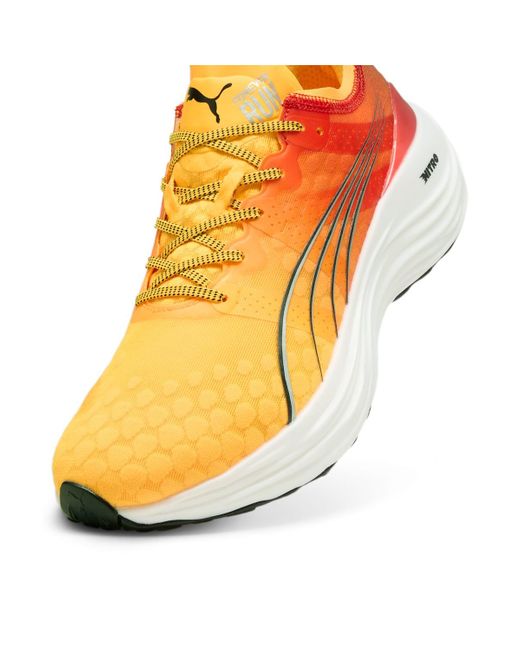 PUMA Orange Foreverrun Nitro 'Fade Sun Stream' for men