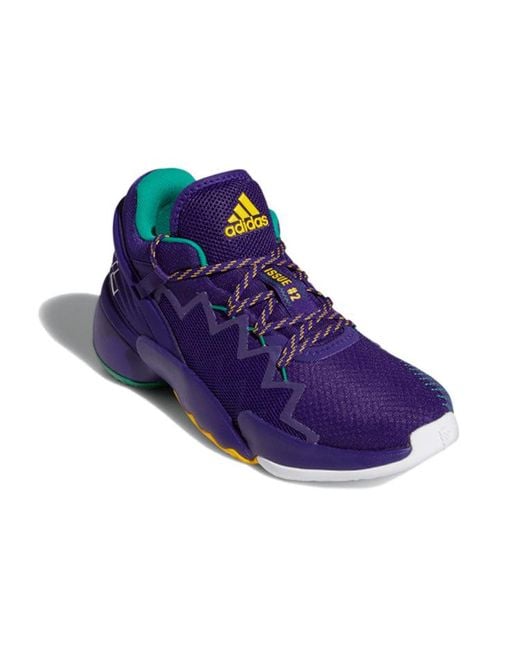 Adidas Blue D.O.N. Issue #2 Gca 'Pick And Roll' for men
