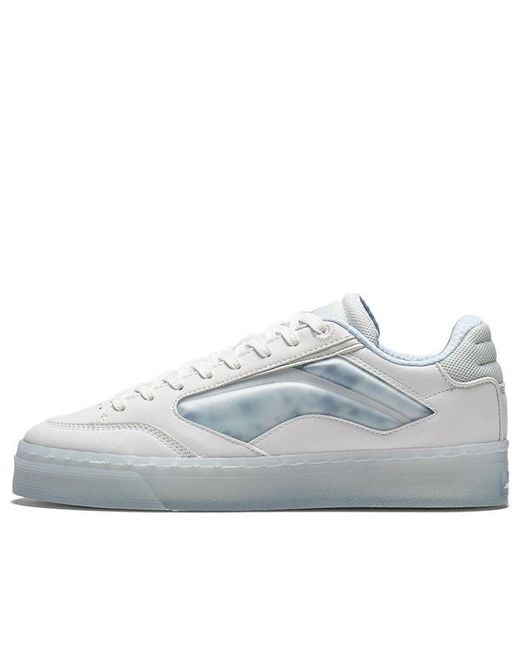 Li-ning White 180 Low Cozy Skateboarding Shoes Frost for men