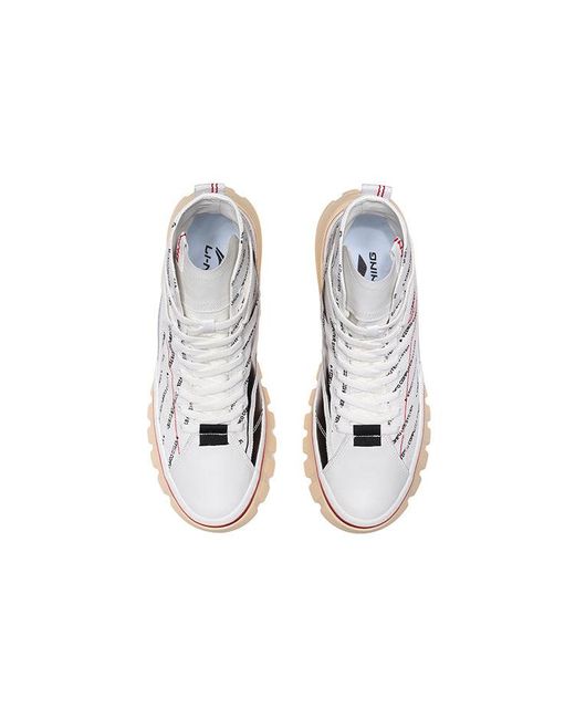 Li-ning Metallic Boot Classic Casual Shoe for men