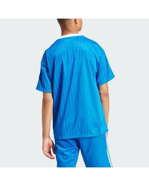 Adidas Blue Adicolor Tee Asia Sizing for men