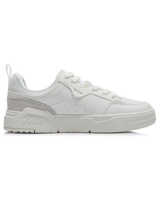 Li-ning White Ace Low 'Snow' for men