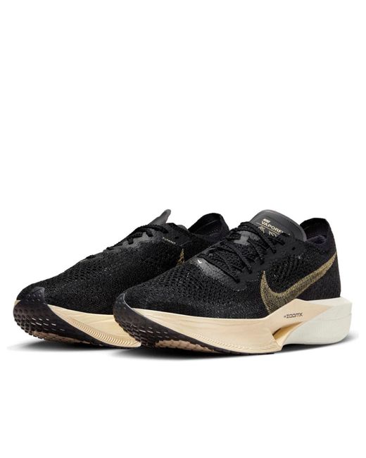 Nike Black Vaporfly 3 Road Racing Shoes for men