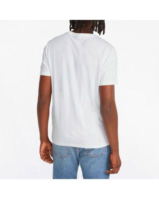 PUMA White X Batman Graphic Tee for men