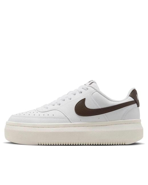 Nike White (Wmns) Court Vision Alta