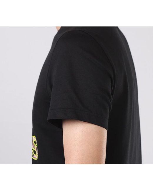 Adidas Black Apac Smr Bos Round-Neck Sports Short-Sleeve Tee for men