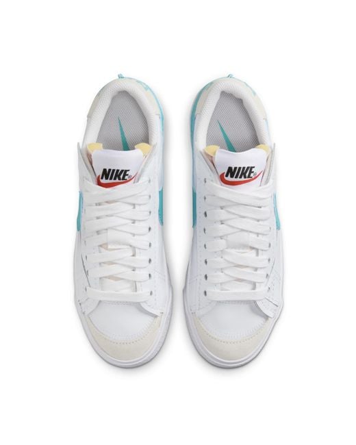 Nike Blue (Wmns) Blazer Low '77 Jumbo Dusty Cactus'