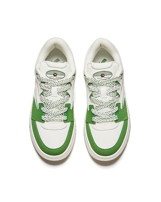 Anta White Skateboarding Series Sneakers for men