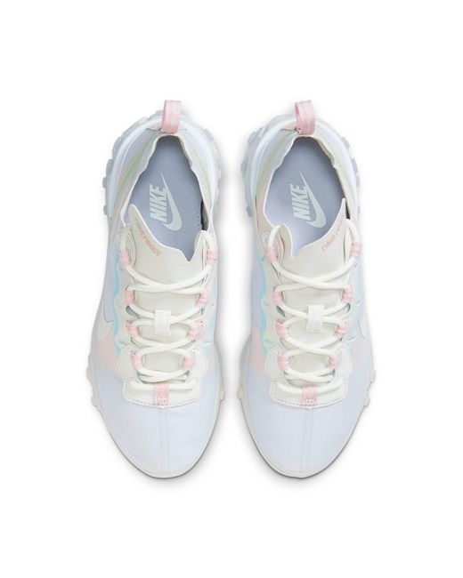 Nike White (Wmns) React Element 55 Light