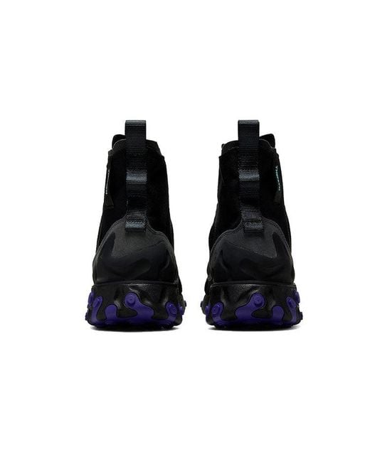Nike Black React Ianga 'Anthracite' for men