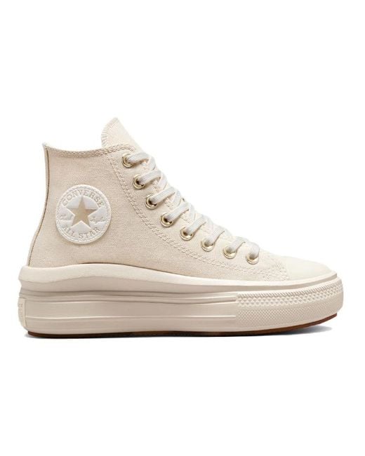 Converse Natural (Wmns) Chuck Taylor All Star Move Platform High 'Golden Elements'