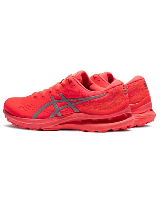 Asics Red Gel-Kayano 28 Lite-Show 'Flash' for men