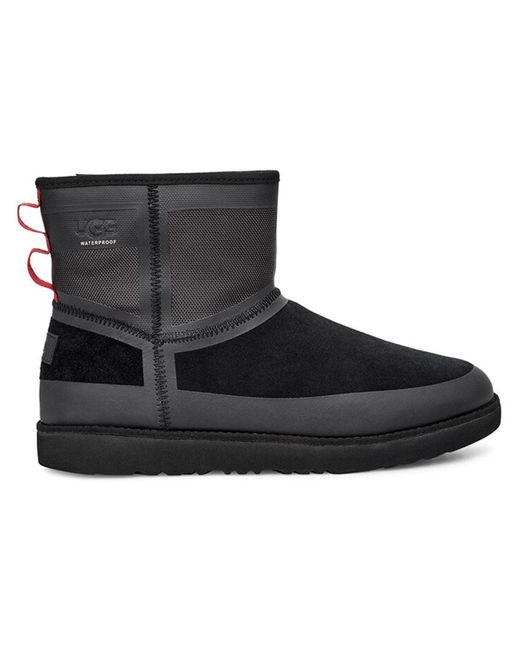 Ugg Black Classic Mini Urban Tech Wp for men