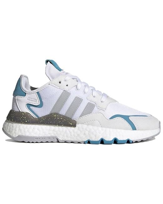 Adidas Blue (Wmns) Originals Nite Jogger Shoes