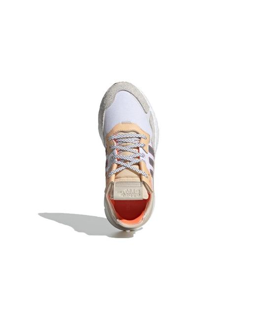 Adidas White (Wmns) Nite Jogger Glow'