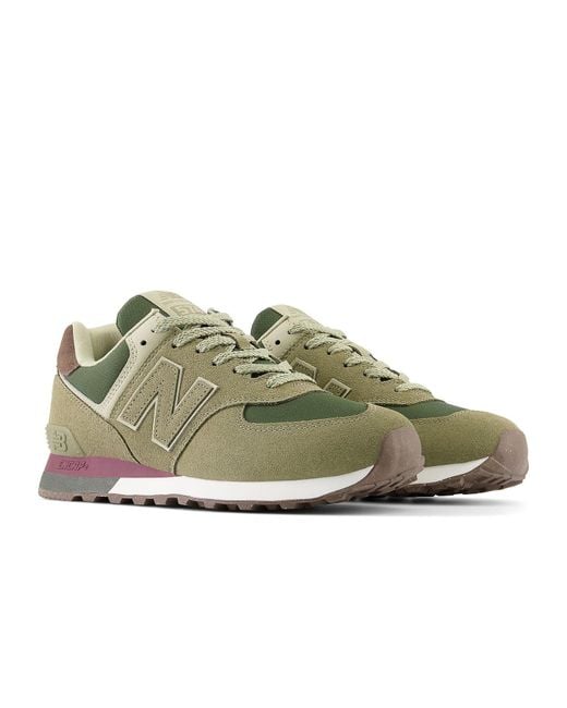 New Balance Brown 574 Bone' for men