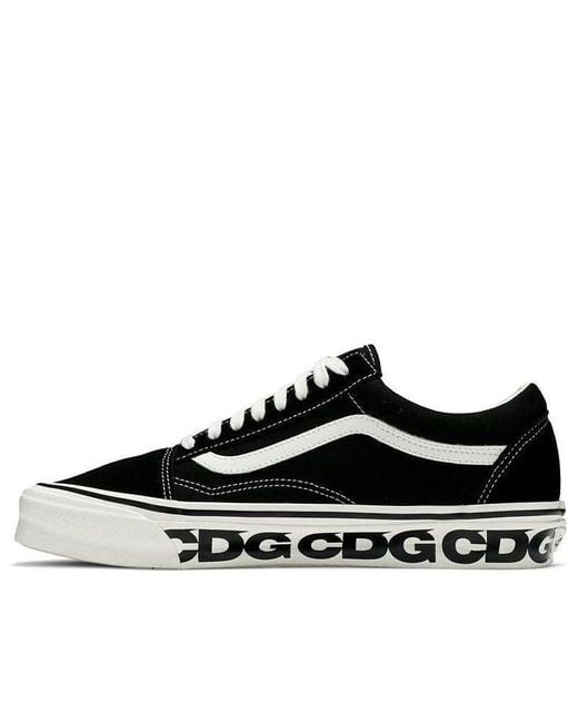 Vans Black Comme Des Garcons X Og Old Skool Lx 'Sidewall' for men
