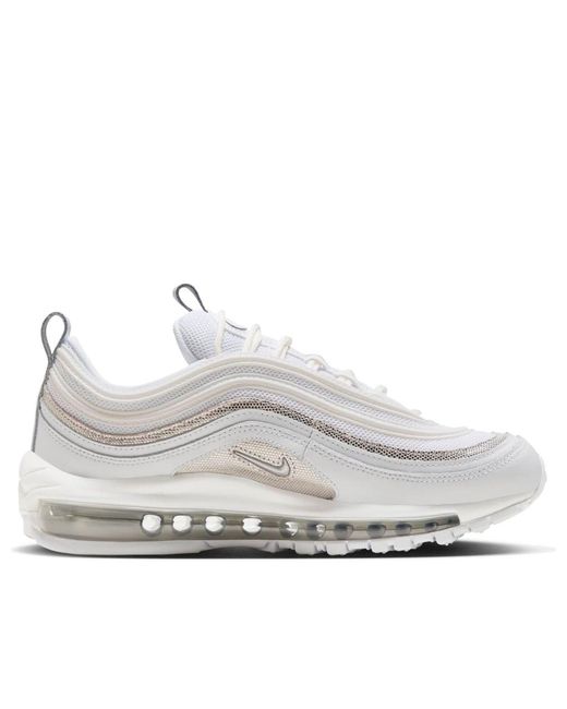 Nike White Air Max 97 Chrome Reflective' for men
