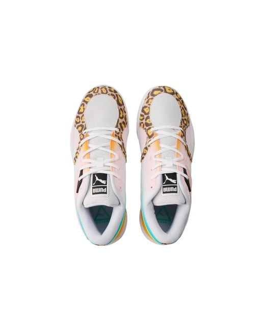 PUMA Blue Trc Blaze Court 'Leopard' for men