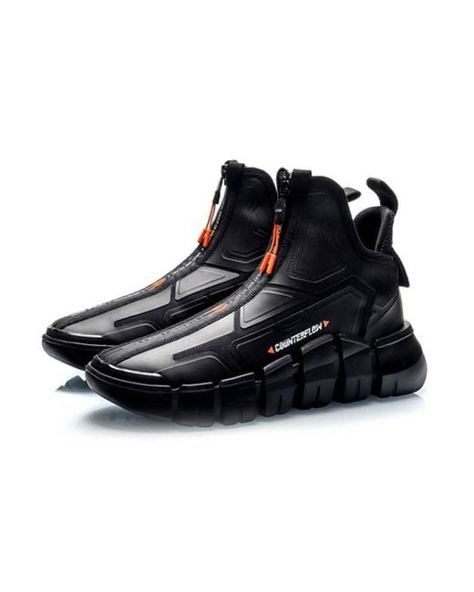 Li-ning Black Counterflow High for men