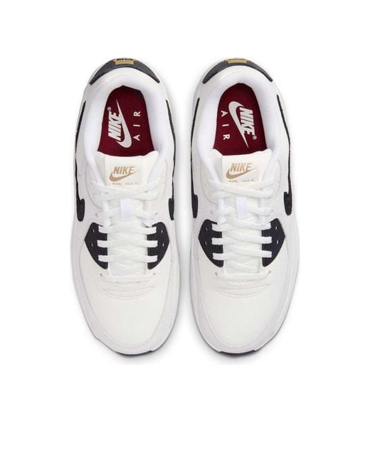 Nike White (Wmns) Air Max 90 Lv8 Metallic'