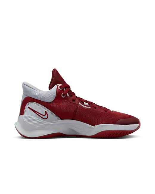 Nike Red Renew Elevate Iii Sneaker for men