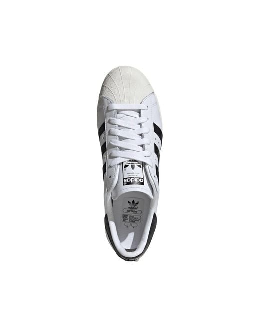 Adidas White Superstar 82 for men