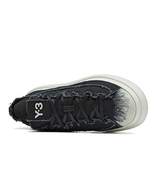 Adidas Blue Y-3 Nizza Low 'Worn-In for men