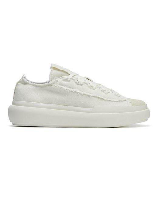 Adidas White Y-3 Nizza Low 'Worn-In for men