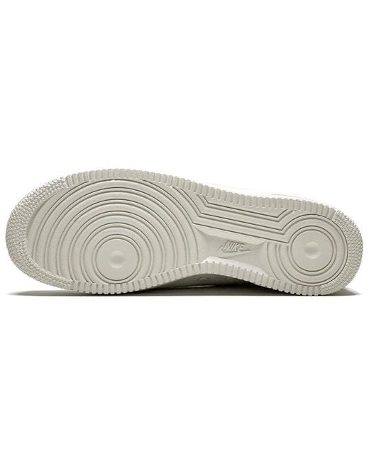 Nike Metallic Sf Air Force 1 Mid 'Triple Ivory' for men
