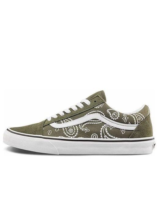 Vans Brown Old Skool 'Peace Paisley for men