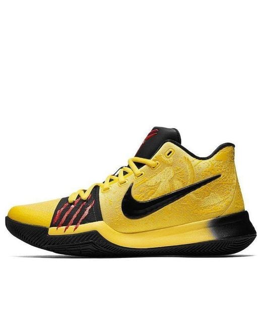 Nike Yellow Kyrie 3 Mm "Mamba Mentality" Shoes for men