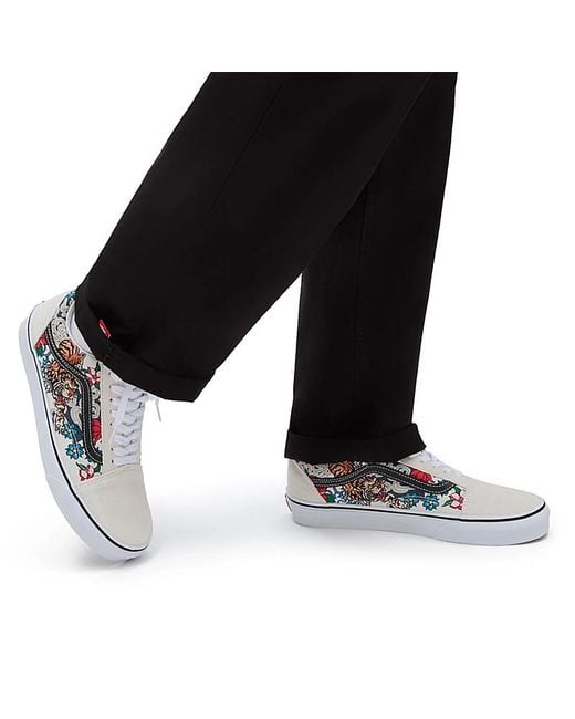 Vans Blue Old Skool 'Tiger Floral' for men