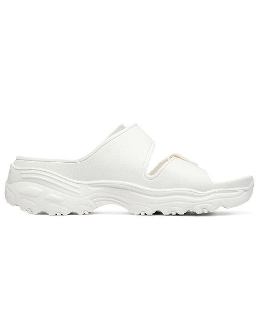 Skechers White (Wmns) D'Lites 2.0