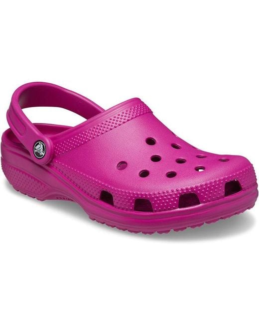 CROCSTM Purple Classic Clog Beach Sandals for men