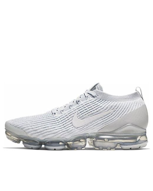 Nike White (Wmns) Air Vapormax Flyknit 3 'Pure Platinum'