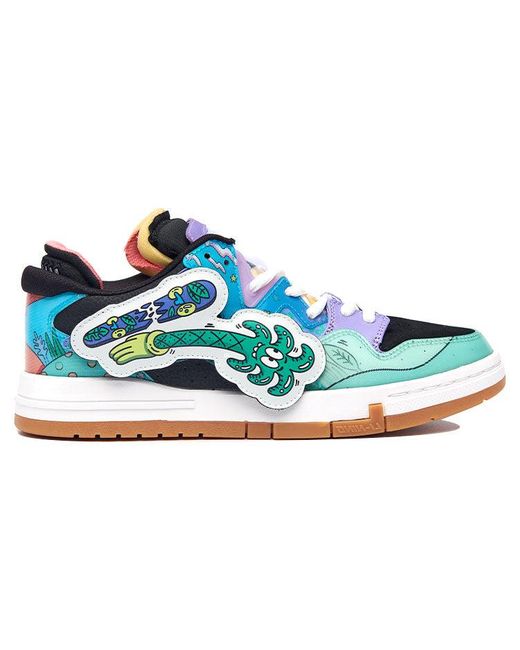 Li-ning Blue X Steven Harrington Weiwu Pro Artist Dual Velcro Patches