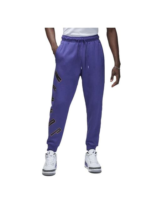 Nike Blue Flight Mvp Fleece Trouser for men