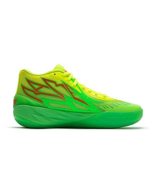 PUMA Green Mb.02 Lamelo Ball X Nickelodeon 'Slime' for men