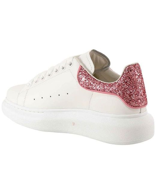 McQueen White (Wmns) Oversized Sneaker Glitter'